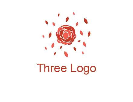 rose petals logo
