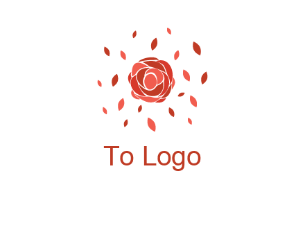 rose petals logo