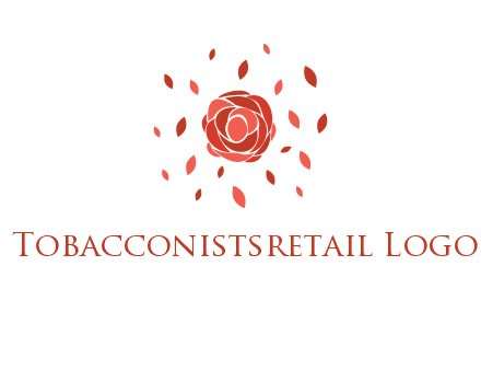 rose petals logo