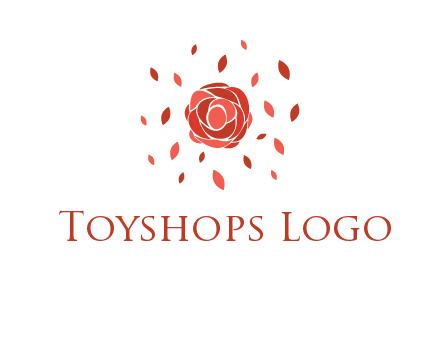 rose petals logo
