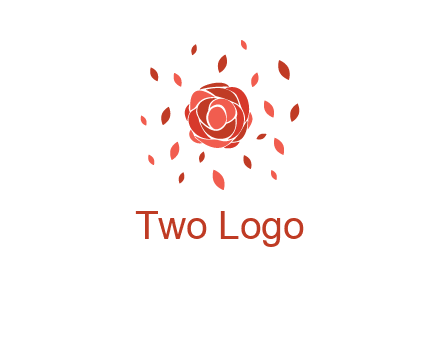 rose petals logo