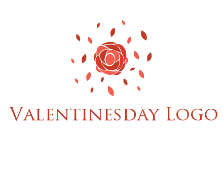 rose petals logo
