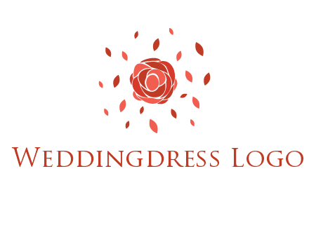 rose petals logo