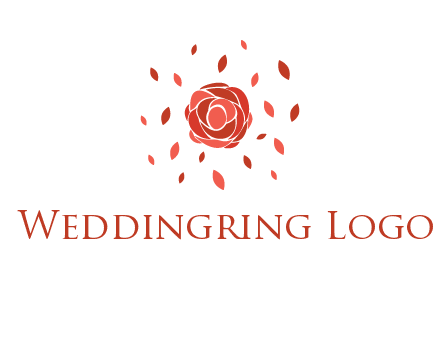 rose petals logo
