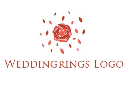 rose petals logo