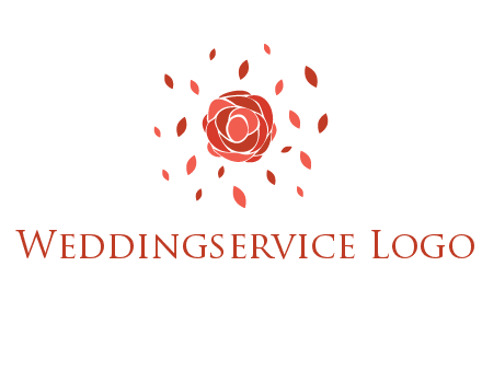 rose petals logo