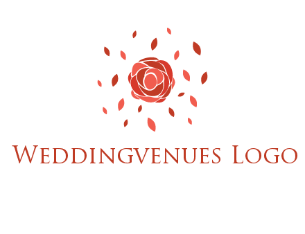 rose petals logo