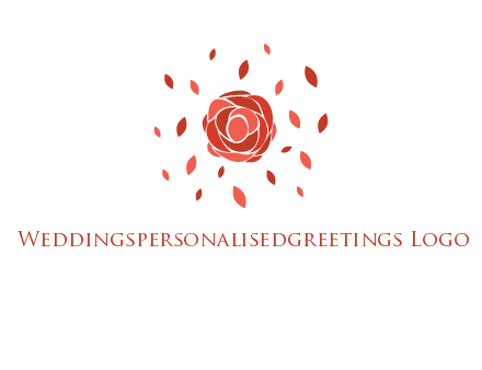 rose petals logo