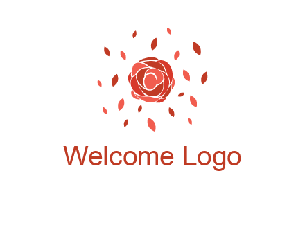 rose petals logo