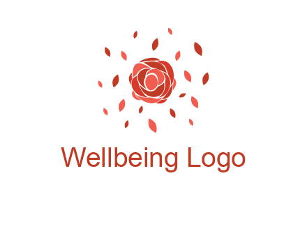 rose petals logo