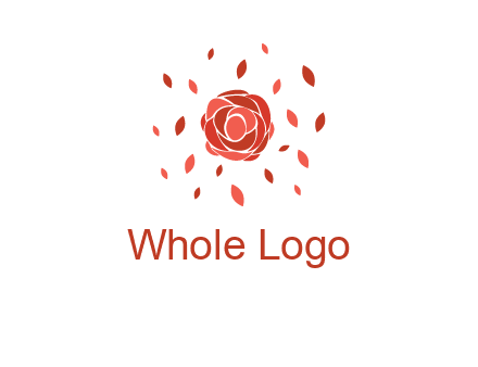 rose petals logo