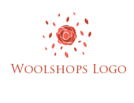 rose petals logo