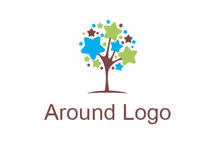 stars on tree logo