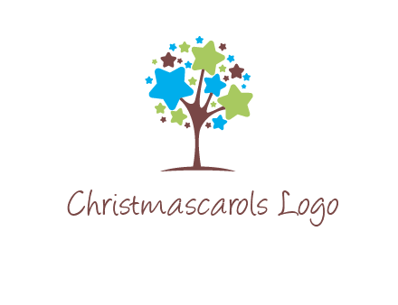 stars on tree logo