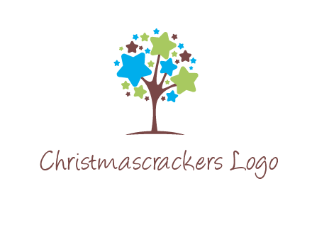 stars on tree logo