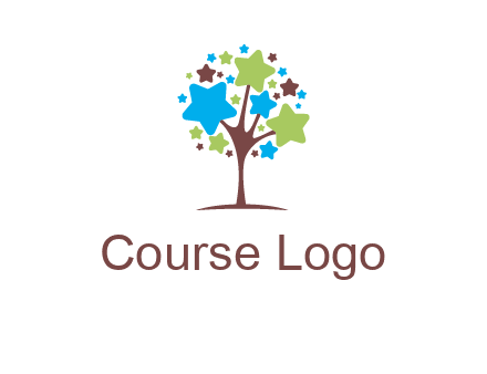 stars on tree logo