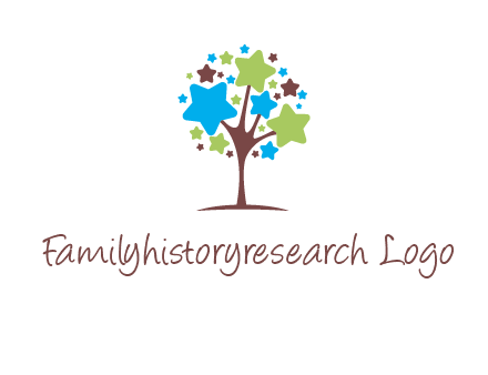 stars on tree logo