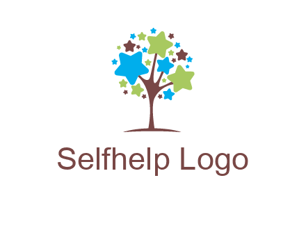stars on tree logo