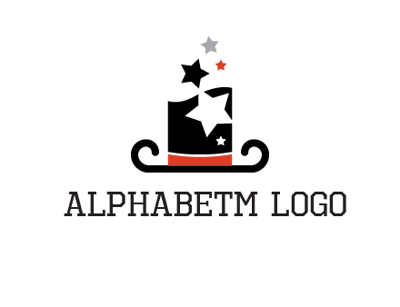 magic hat with stars logo