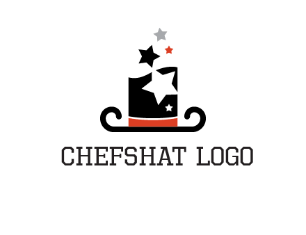 magic hat with stars logo