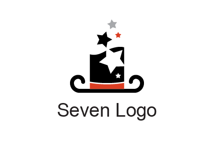 magic hat with stars logo