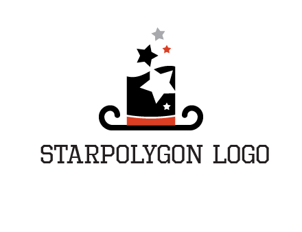 magic hat with stars logo