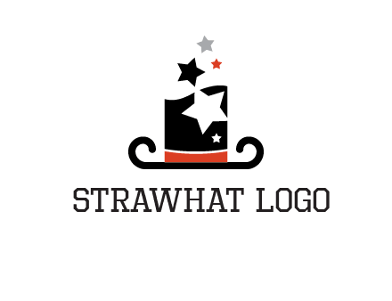 magic hat with stars logo