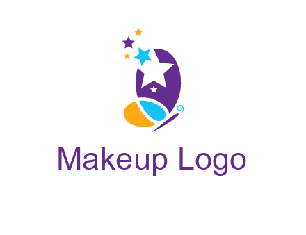 stars butterfly logo