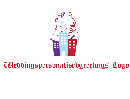 festival over buildings logo