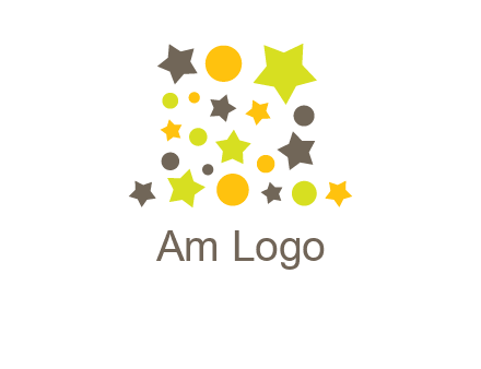 stars is shape of magic hat logo