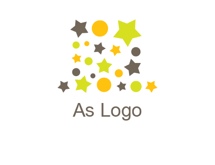 stars is shape of magic hat logo
