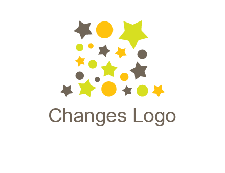stars is shape of magic hat logo