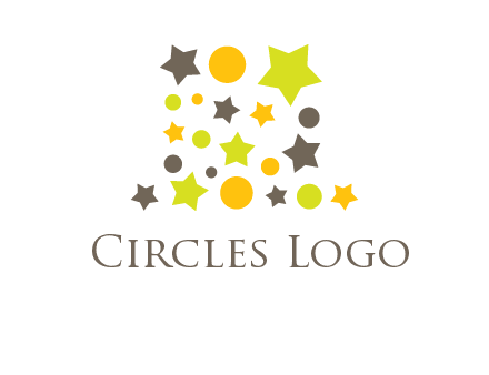 stars is shape of magic hat logo