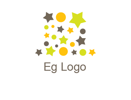 stars is shape of magic hat logo
