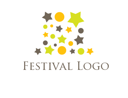 stars is shape of magic hat logo