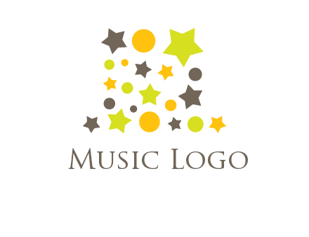 stars is shape of magic hat logo