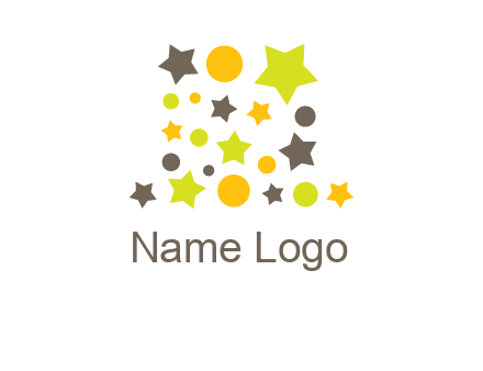 stars is shape of magic hat logo