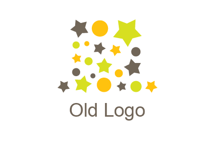 stars is shape of magic hat logo