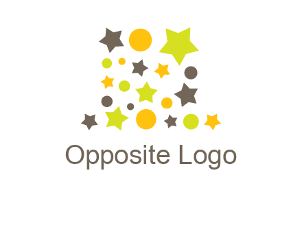 stars is shape of magic hat logo