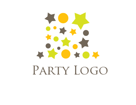stars is shape of magic hat logo