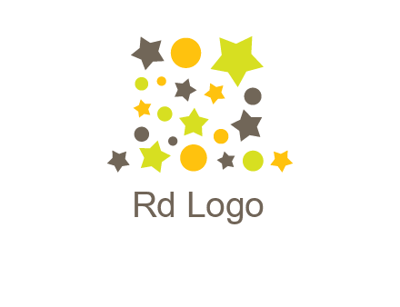 stars is shape of magic hat logo