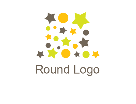 stars is shape of magic hat logo