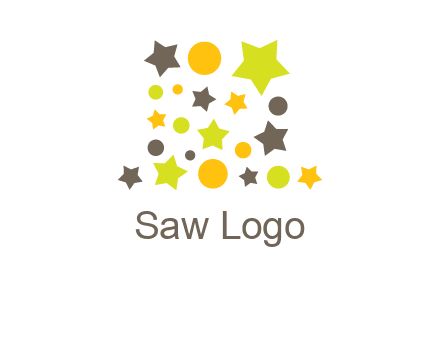 stars is shape of magic hat logo
