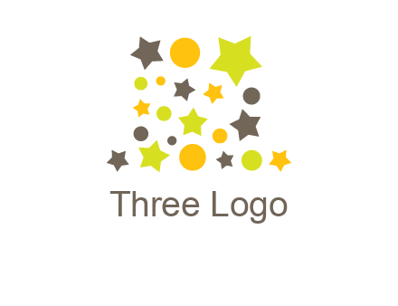 stars is shape of magic hat logo
