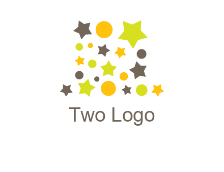 stars is shape of magic hat logo