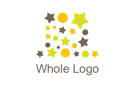 stars is shape of magic hat logo