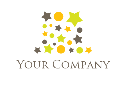 stars is shape of magic hat logo