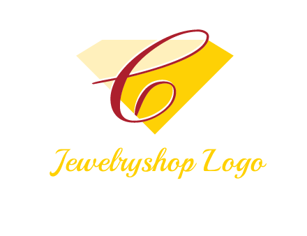 letter c in a diamond shape logo