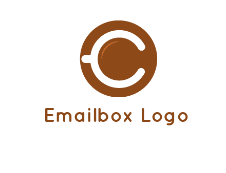 letter c on cup logo