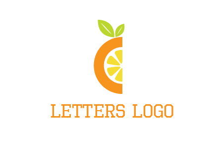 half orange logo